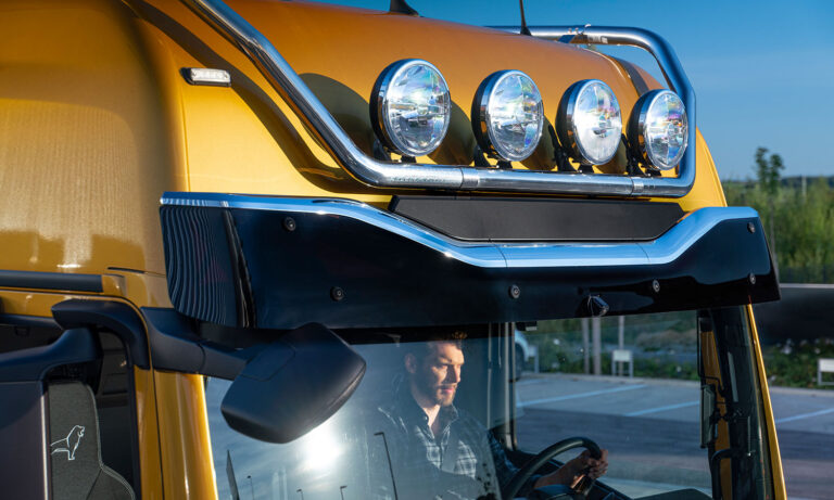 MAN aerodinamična zaštita od sunca